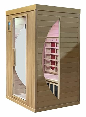 Sauna Firlandese Tradizionale ed infrarossi Multifunzione (SAUNA 120X105CM 3 POSTI)