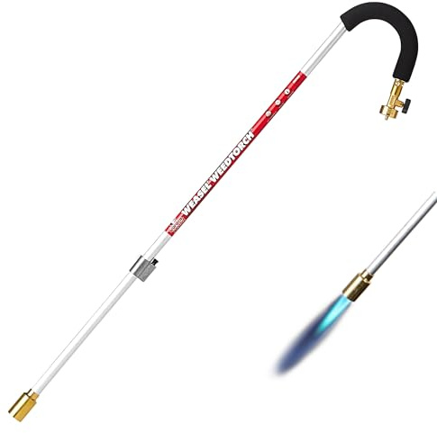 Garden Weasel WeedTorch | Weed Burner with Integrated Lighter | Propane Fire Starter, Torch for Weeds | 98007-A