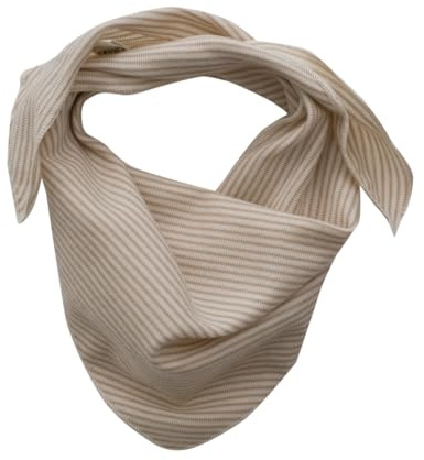 Lilano, Foulard triangulaire, grand format, 70 % laine (kbT), 30 % soie, 210 g/m², Sable/couleur neutre, 110x50cm