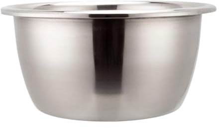 Fenteer Cuenco de Acero Inoxidable para Hornear, Cuenco Grueso para almacenar y espolvorear, Cuencos para Preparar, Frutas, Frijoles y Granos, 38CM