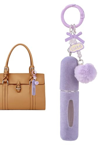 Bottiglie di profumo vuote, portachiavi da tastiera 5 ml riutilizzabili, vaporizzatore di profumo vuoto per Colonia | Per i viaggi quotidiani della navetta di incontri al di fuori 'aereo