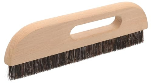 EXCEART Cepillo para Empapelar de Madera Resistente con Mango Ergonómico Cerdas Densas y Gruesas para Alisar Paredes Herramienta Multifunción para Pintura y Limpieza Decoración Doméstica