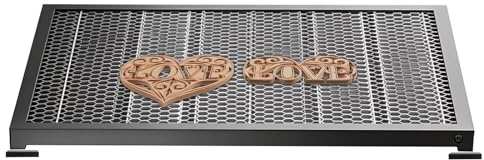Creality Honeycomb Table de travail pour graveur laser Falcon A1 et A1 Pro, plaque en alvéole en aluminium 460 × 346 mm, tapis de découpe avec dissipation rapide de la chaleur et protection de bureau