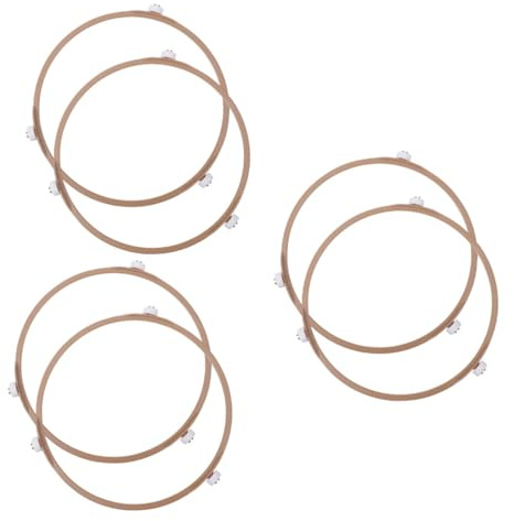 Ciieeo 6pcs Microwave Oven Turntable Rings Rotating Ring Roller for Microwave Roller Rotating Plate Tray Oven Turntable Fittings