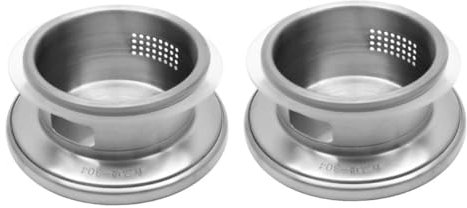 DECHOUS 2pezzi Coperchi Per Bollitori in Acciaio Copribottiglie Pratici Coperchi Per Brocche d Superficie Liscia Facil Usare Lungo Termine