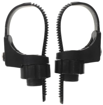 TOGEVAL Morsetto Parafango Bicicletta con Preforato Staffa Forcella Anteriore Resistente alle Intemperie Installazione Rapida per Mountain Bike e Bici da Strada Supporto Stabile e Durevole