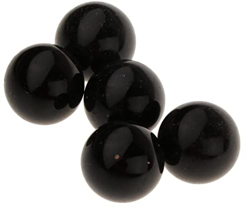 JunZheHub de Vidrio de 25 Mm para Rellenar Jarrones, Esparcir sobre Y Decorar Acuarios.
