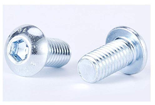 Tornillo hexagonal M4M5M6 * cabeza semicircular tornillo de cabeza de hongo-m6 * 12 (50 piezas)