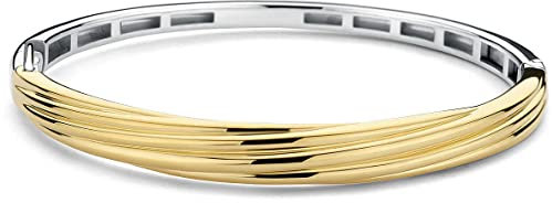 Ti Sento - Milano Damen-Armreif 925er Silber L Gold 32018809