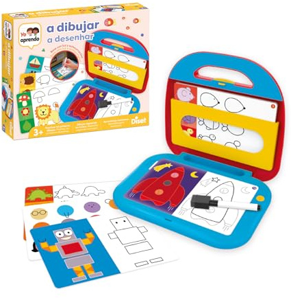 Diset - Yo aprendo a dibujar, Juego educativo a partir de 3 años | Diset - Yo aprendo a dibujar, Juego educativo a partir de 3 años