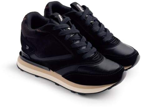 Zapatillas SATINADAS Piel CUÑA Landfall