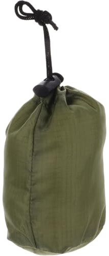 Ipetboom Regenmantel Aufbewahrungstasche Wasserabweisend Waschbarer Stoff Wasserdicht Mit Reißverschluss Für Regenmantel Rucksackreisen Wasserabweisend Sack Olivgrün Nylon