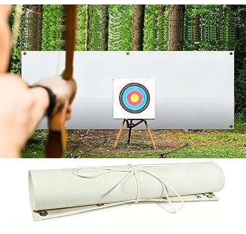 Sxlawesom Archery Backstop Netting 2mm Thick with Rope and Hooks