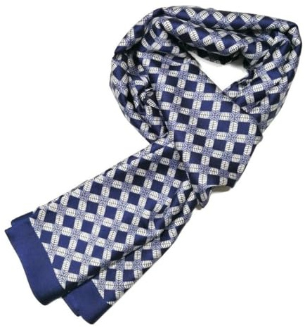 UK_Stone - Foulard di seta a doppio strato per uomo, spedizione gratuita