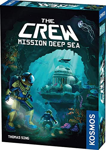 Thames & Kosmos , 691869, The Crew: Mission Deep Sea, Cooperative Card Game, Trick Taking Game, Ages 10+
