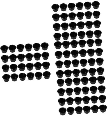 OUNONA 144 Pcs Aluminum Candle Cup Bobeches for Candlesticks Small Candle Cups Stick Um Candle Adhesive Candle Drip Catchers Bulk Candle Cup Taper Candle Holder Candle Drip Protectors