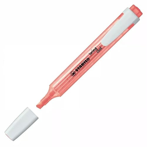 Sign Print Lab STA**BILO swing cool Highlighter Available in 8 Colour (Red)