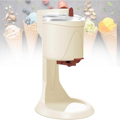 YXZQLOZ Machine à crème glacée Molle, Machine à crème glacée à la Maison, Mini Machine à crème glacée Molle Automatique de Cuisine