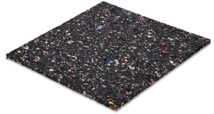 1x Alfa Terrassen-Pads 25 Stück 200 m x 200 mm x 6 mm Auflagepads für Terrassenbau