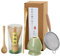 MATCHA KIT (5 pezzi) Set da Tè Matcha Set di Matcha Giapponese Chasen Supporto per frullino in ceramica Cucchiaio per matcha la scelta perfetta per gli amanti della cultura giapponese del Matcha