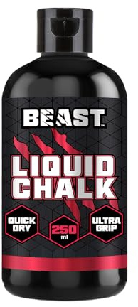 Alpha Designs Beast Liquid Chalk 250ml for Climbing Chalk, Gym Gifts, Gymnastics, Lifting