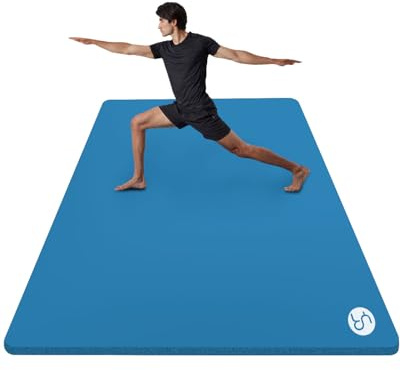 RYTMAT Yogamatte, dick, 15 mm, NBR 190 x 90 cm breit, Übungsmatte für Zuhause, Fitnessstudio, Yoga, Pilates, Cardio, Gymnastik, Training, mit Tragetasche