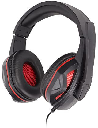 ciciglow Gaming Headset, 40mm Drivers Stereo Surround Sound Noise Cancelling Over Ear Headphones with Mic for PC One Laptop