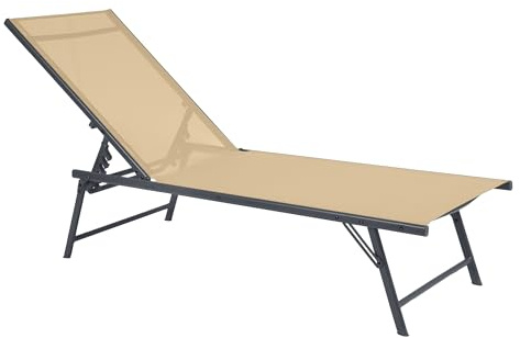 WERKA PRO Verstellbare Creme-Liege 5 Positionen