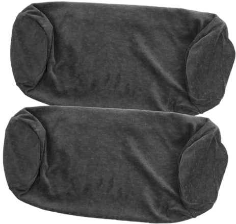POPETPOP Fodera per Cuscino Cervicale Cilindrica con Zip, 2 Pezzi