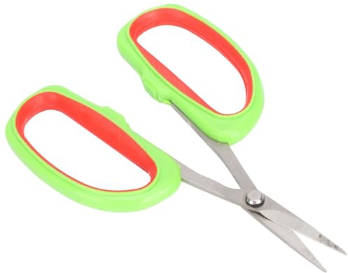 OEBUAFI Beskärningssax, Beskärningssax för Trädgårdsdruvor i Rostfritt Stål med Bekvämt Ergonomiskt Handtag, för Bonsaibuskar för Trädgårdsträdgårdar, 5,9 Tum Total Längd