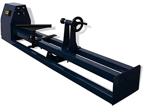 Genérico Torno de Madera 1000 mm 400 W,Bricolaje,Herramientas,Tornos,142006