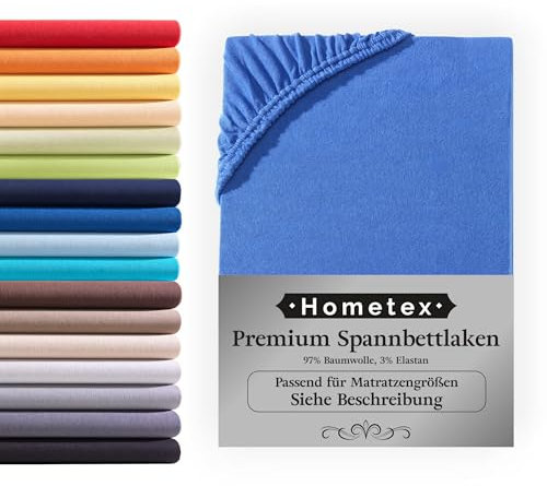 Premium Boxspringbett Spannbettlaken 180-200 x 200-220 cm, Spannbetttuch Bettlaken für Boxspringbett und Wasserbett, Oeko-TEX Made IN Green, Matratzen bis 35cm, Royal
