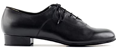 PAOUL - Walk | Scarpe da Ballo Uomo 2020_30 Vitello Nero, Danze Standard, Tango Argentino e Ballo Sociale (numeric_43_point_5)