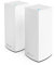 Linksys Système WiFi 6 Mesh Atlas 6 (Routeur sans Fil Double Bande AX3000, Jusqu’à 3 Gbit/s, 50 appareils ou Plus sur 372 m², Pack de 2, Blanc)