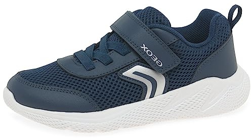 Geox Boy's J Sprintye Sneaker, Marina Militare, 1.5 UK