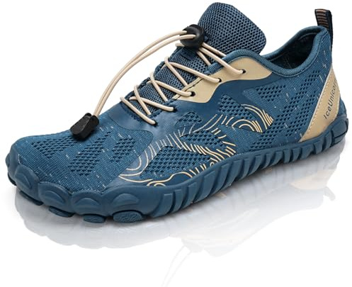 IceUnicorn Barefoot Shoes Men, Women, Trail Running Shoes, Fitness Shoes, Knit Minimalist Wide Toe Box