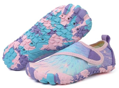 Pianta Larga Scarpe Barefoot Scarpette Mare Bambina 24 Bambino Grounding Shoes Sandali Trekking 34 da per Il Arrampicata Tela Bimba 29 XL Antiscivolo Traspiranti Bimbo 26 Occhio di Bue Scoglio Estive