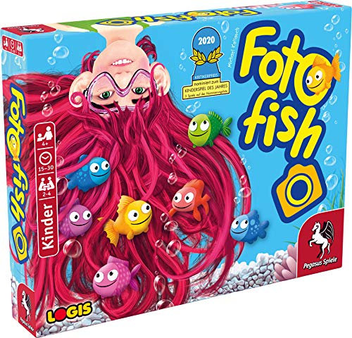 Pegasus Spiele 66100G - Foto Fish *Nominiert Kinderspiel des Jahres 2020*