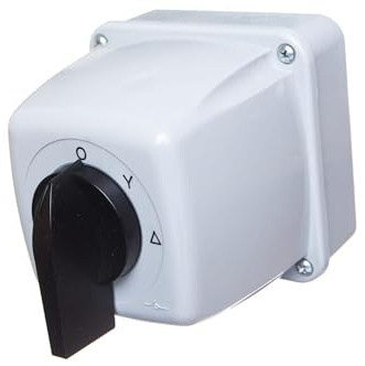 Stern-Dreieck 3P 40A IP44 Bogen 40-23 im Gehäuse 924013 elektromet 5906197481330