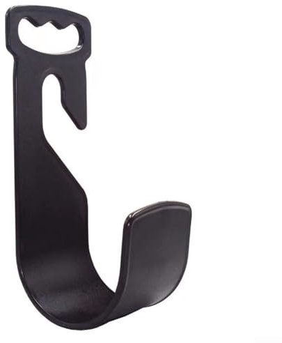 DAZZLEEX Design elegante, confezione da 2 ganci per tubi per migliorare l'arredamento esterno mantenendo i tubi ordinatamente conservati