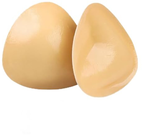 Yirrmiwn Sticky Bra Push Up,Double Sided Sticky Bra Inserts for Elegant Lift and Comfort,Stick on Bras for Plunging Necklines,Bikini Tops (Skin Tone)