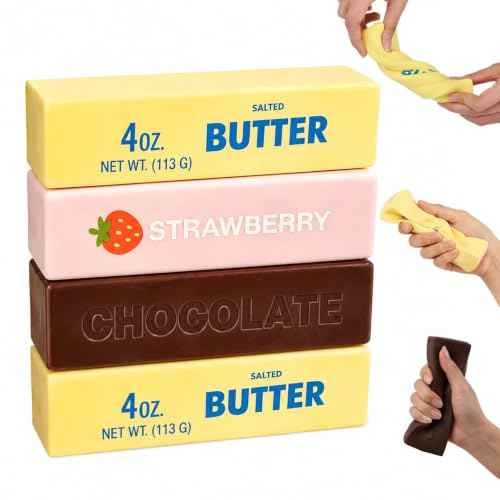 4 Pièces Balles Antistress, Fidget Toys, Jouet Fidget pour Adultes, Jouet Sensoriel Squishies, Jouet Antistress, Jouet Squishy, Portable Jouet Balles, pour Maison Voyages L'école