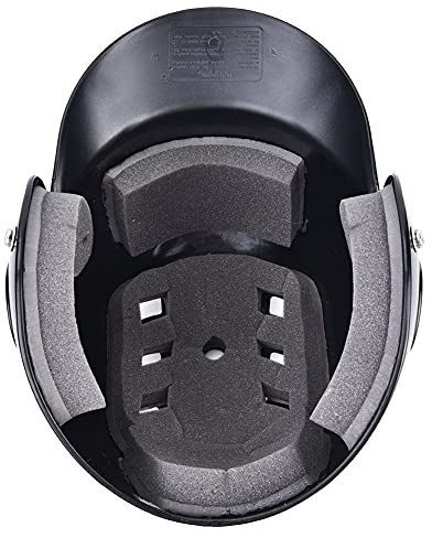 Alomejor Casque de Frappeur de Baseball Casque de Sport ABS avec éponge Intérieure et Mentonnière Protection de Tête Ventilée pour la Pratique et l'entraînement du Baseball pour Adultes, Enfants et
