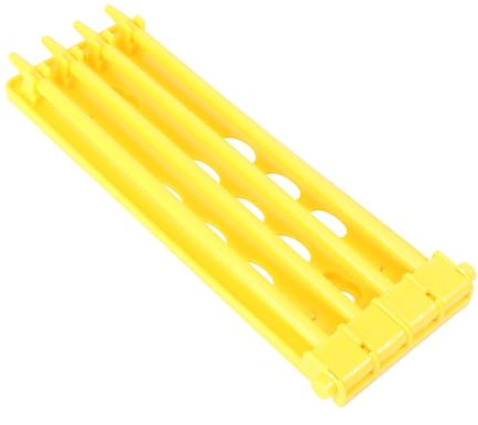 Pigeon Ring Holder Plastic Ring Stand for Racing Pigeon | Yellow, Wear-resistant Design, Easy to Use, Single Piece for Pigeon Supplies and Bird Foot Ring Organisation