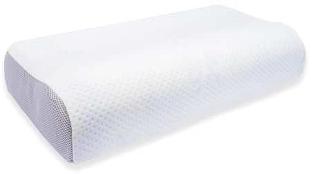 Traumschloss Klima Control Coolmax Nackenstützkissen - Hybridschaumkern (RG50) für optimales Schlafklima mit aufkaschiertem elastischem Thermoschaum (atmungsaktiv) - 40x60 cm