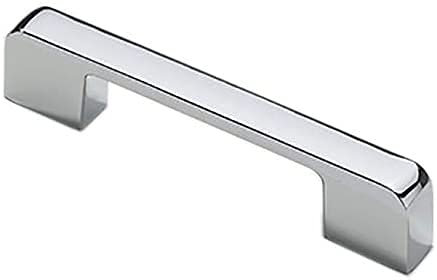 TOP-VIGOR Kitchen Cabinet Door Handle Polished Drawer Pull Handle T Bar Furniture Cupboard Handles Hole Center 96mm