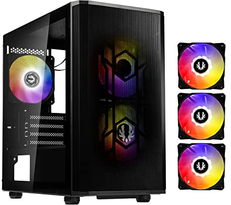 Computer case Mini Tower Bitfenix Nova Mesh SE M-ATX ARGB Black
