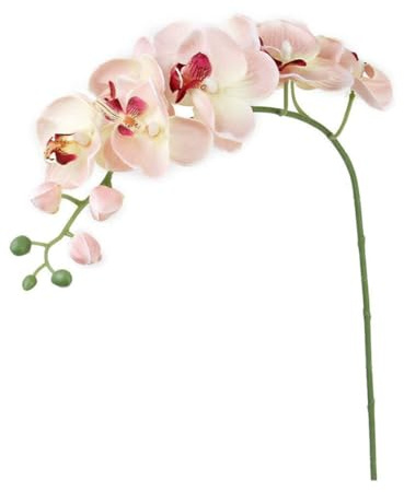 Tige de fleur d'orchidée artificielle, fausse soie, Phalaenopsis, vraie touche, Simulation d'orchidée papillon, centres de table, simulation de fleurs, arrangement floral de Phalaenopsis, fausses fleu