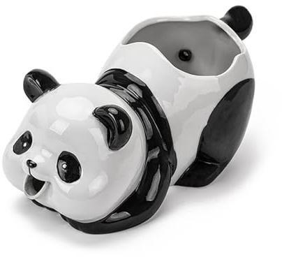 ZYZSY Fontaines pour bassins d'animaux, cracheurs d'étang pour Petits étangs, Ornements D’Eau Qui Coule en Pot en Céramique, pour étangs et Jardins d'eau(25 * 12 * 11.5cm/9.8 * 4.7 * 4.5in)