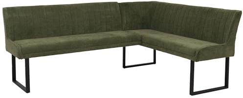 Mendler HWC-O82 - Banco esquinero (210 x 159 cm), color verde